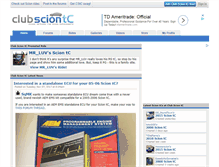 Tablet Screenshot of clubsciontc.com